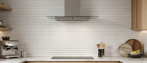 Future Stone White Overlap Decor 300x900mm